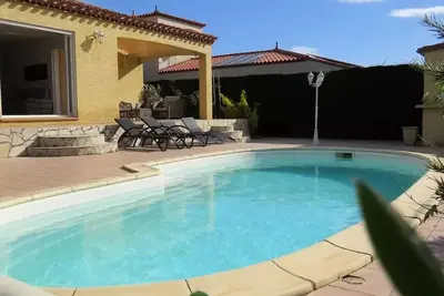Image de Villa Lya  avec piscine privée à 8 min des plages 8rjc12