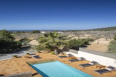 Image de Villa moderne à St Josep de sa Talaia avec piscine