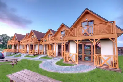 Image de Maisons de vacances design à Mielenek avec barbecue