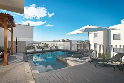 Image de Luxury villa Natali with pool, terrace and sea view