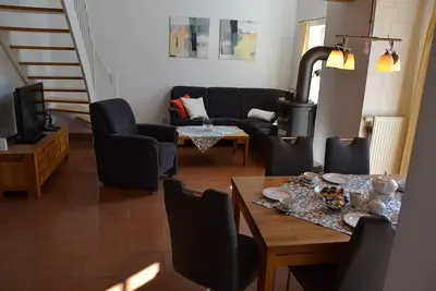 Image de Kapitaenskoje: duplex avec sauna, jacuzzi, cheminée, deux téléviseurs