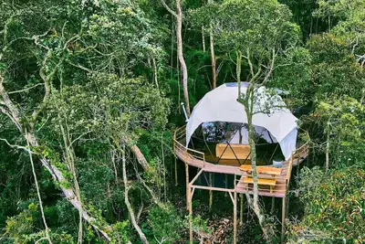 Image de Glamping Alcyone in El Rosal with a view of the Bogotá savannah