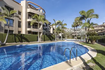 Image de Appartement charmant avec piscine communale à Javea, Costa Blanca, Espagne pour 4 personnes
