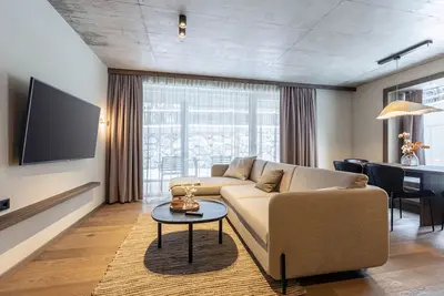 Image de Appartement de vacances haut de gamme avec sauna et jardin