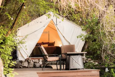 Image de Glamping | Outdoor Shower | Bathroom