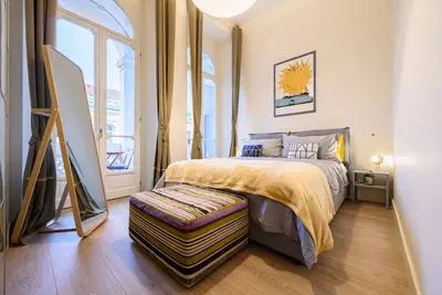 Apt503a - Deux Chambres Appartement, Couchages 4