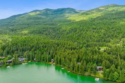 Waterfront Whitefish Lake Cabin  | 3 Bed, 3 Bath