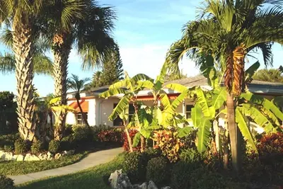 Image de Banana Breeze Cottage. Steps away from the beach Heated pool.