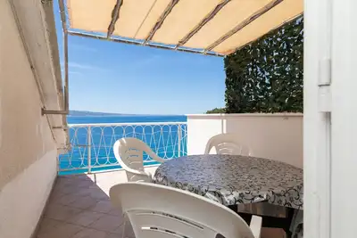 Image de Appartement d'une chambre prés de la plage Stanici, Omis (A-19728-a)