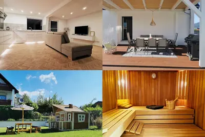 ❤ FeelGood Fewo with terrace, garden, barbecue & sauna: Arrive & feel good!