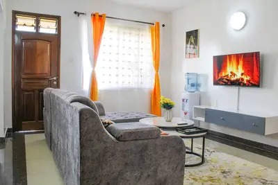 Image de Stylish, Clean, Well-lit 1- bedroom apartment 5 min from Nyali beach