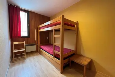 Image de À 10m des pistes de ski, 2ème étage, balcon, télévision, casier à ski, 42m², Val Cenis