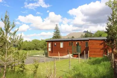 Image de Cabine de luxe sur les rives du Loch Etive, calme, jardin privatif et terrasse