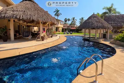 Image de Hermosa Villa, Full staff, 7 hab, alberca y gym. Nuevo Vallarta