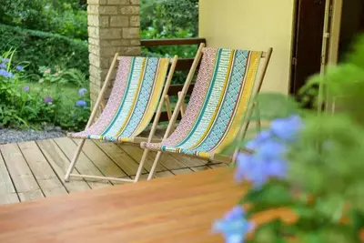 Gîte du vieux chêne - 6pers. - Jardin arboré