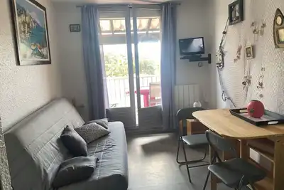 Image de T2 Cap d'Agde résidence avec piscine, parking, près du port, commerces, mer