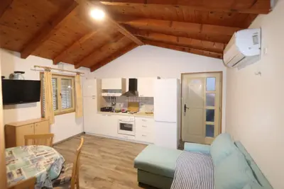 Image de Appartement d'une chambre avec la terrasse et la vue sur le mer Borje, Peljesac (A-12507-a)