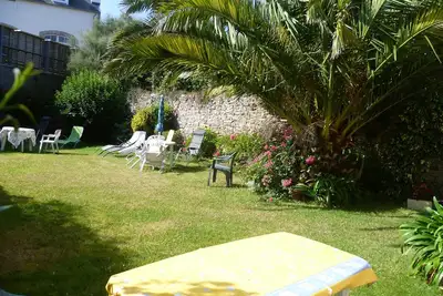 Image de Roscoff plage-thalasso 300m Appart avec jardin à partir de 30€/nuit jardin