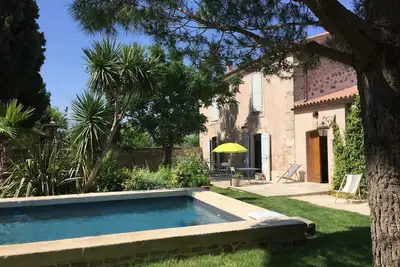 Image de \"L'Orangerie\" Suite of 70 M2 with direct access to the Pool - 1 to 4 Pers