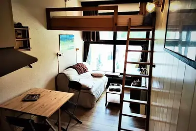 Image de Studio mezzanine rénové au cœur du Front de Neige