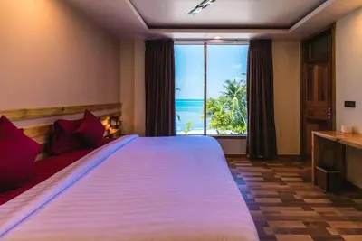Image de Luxe Seaview - Beachfront villa in Dhangethi (bnb)