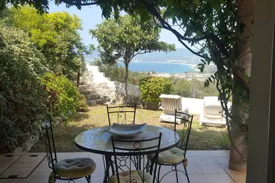 Image de T2 Porticcio  Calme Vue Mer Terrasse Et Jardin A 2mn De La Plage