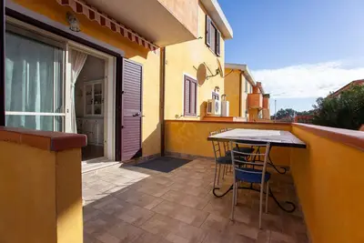 Image de Appartement de vacances Casa Gianfranca avec vue sur les montagnes, terrasse et Wi-Fi.