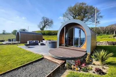 Image de Irfon Timber Frame Pod with Private Hot Tub