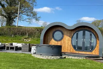 Image de Wye Timber Frame Pod with Private Hot Tub