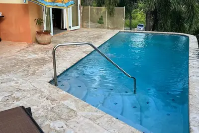 Boquerón+private+poo+3Bedroom+2bath5minutesBuye Beach+Bbq+ElectricalGenertor+