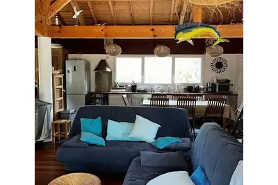 Image de Villa de charme Cap ferret- petit piquey au calme avec vue sur forêt de pins