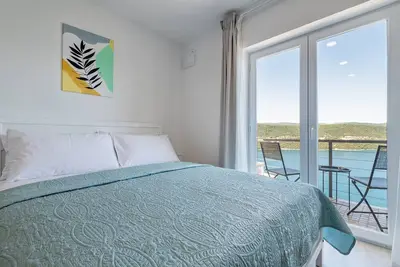 Image de Apartments Malalu - One Bedroom Apartment with Balcony and Sea View (4+2) A2
