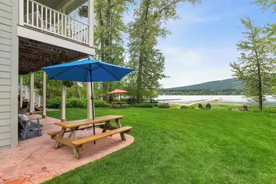 Waterfront Whitefish Lake Apartment  | 2 Bed, 2 Bath