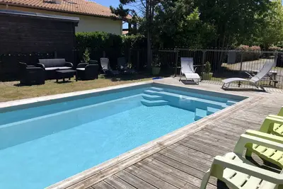 Image de Charmante maison au calme avec piscine proche de la forêt et du lac