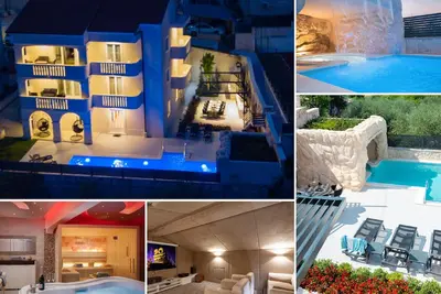 Image de Maison de vacances pour 10 personnes env. 550 qmà Podstrana, Dalmatie (Centre de la Dalmatie)