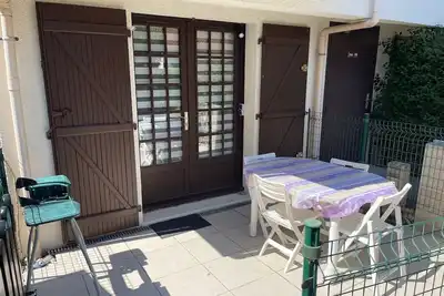 Image de Studio rez de jardin pour 4 personnes à 350 mètre de la plage