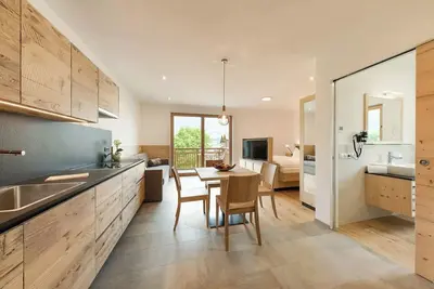 Image de Appartement 'Natur Suite Edelweisshof Ferdi' avec vue sur les montagnes, jardin et Wi-Fi