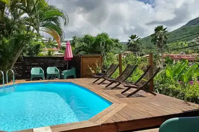 Image de Spacieux T2 bis dans résidence avec piscine, bord de mer