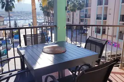 Image de La Cellie overlooking the port, 50m from the beach