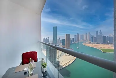 Image de Business Bay - Damac Maison prive, 2907 · Spectacular Burj Khalifa view service apartment