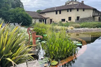ChezLeMoulin, a 19th Century Mill and Boulangerie in a Beautiful Peaceful Valley