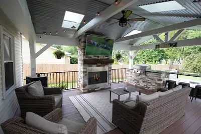 Image de Oasis at Avalon Lakes - Hot Tub -  Gas Fire Pit -  Outdoor livingroom w/gas fire