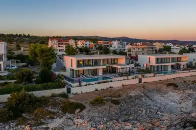 Image de Sensational Rogoznica Villa | 5 Bedrooms | Villa Miracle | Balcony Overlooking Amazing Sea Views
