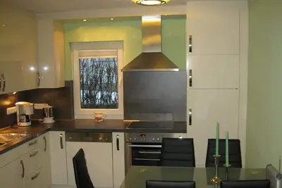 Image de Ferienhaus Mittelhof 15 - Gemütliches Ferienhäuschen mit Offenem Koch- und Wohnbereich