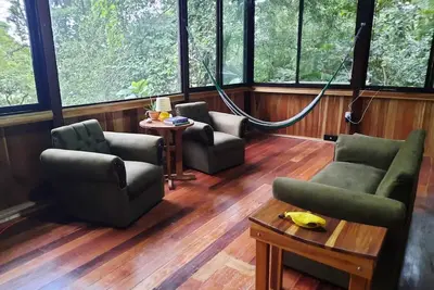 Image de Caraïbes Rainforest Home sur Samasati Nature Preserve!