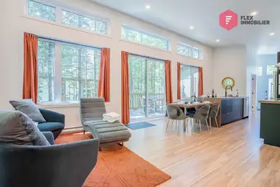 Image de ⭐ L'Orange-Méridien de Portneuf ⚙ Spa privé Sauna Piscine Billards Sentiers ⭐