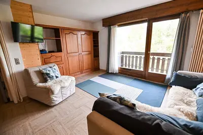 Image de Charmant 50m² Avec Balcon à Megève!