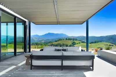 Image de Hilltop privée Healdsburg Résidence Avec Vignoble vue panoramique