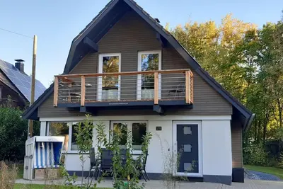 Image de Modern, bright and lovingly furnished vacation home by the Silbersee