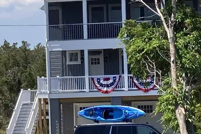 Image de Seaside Osprey House features views of the bay/ocean on the Delaware Bay.